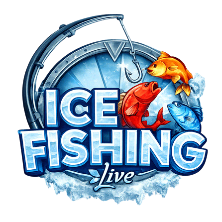 Ice Fishing slot BGaming wędkowanie na lodzie zimowe motyw kasyna